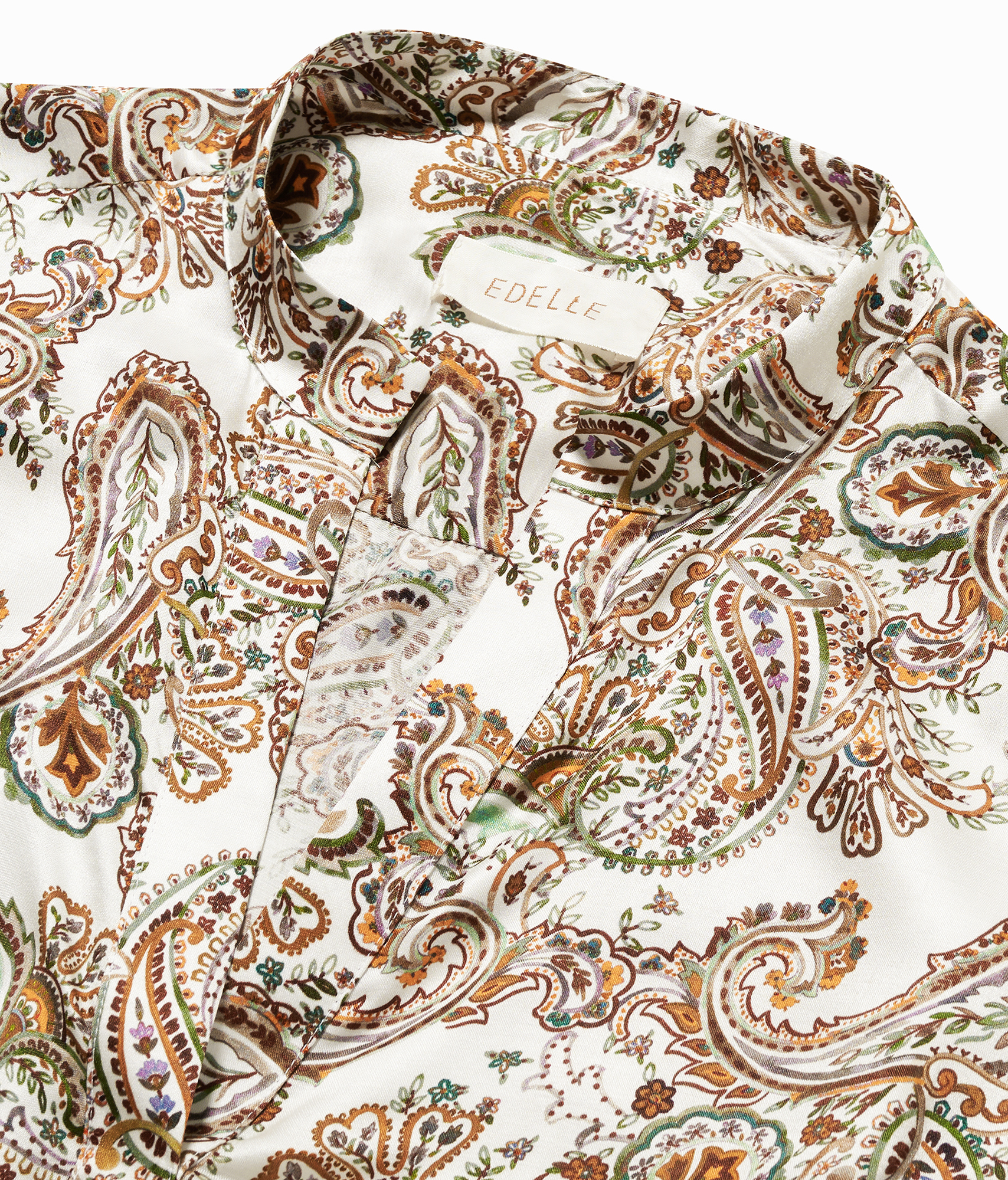 VIVI Bluse mit Paisley Muster